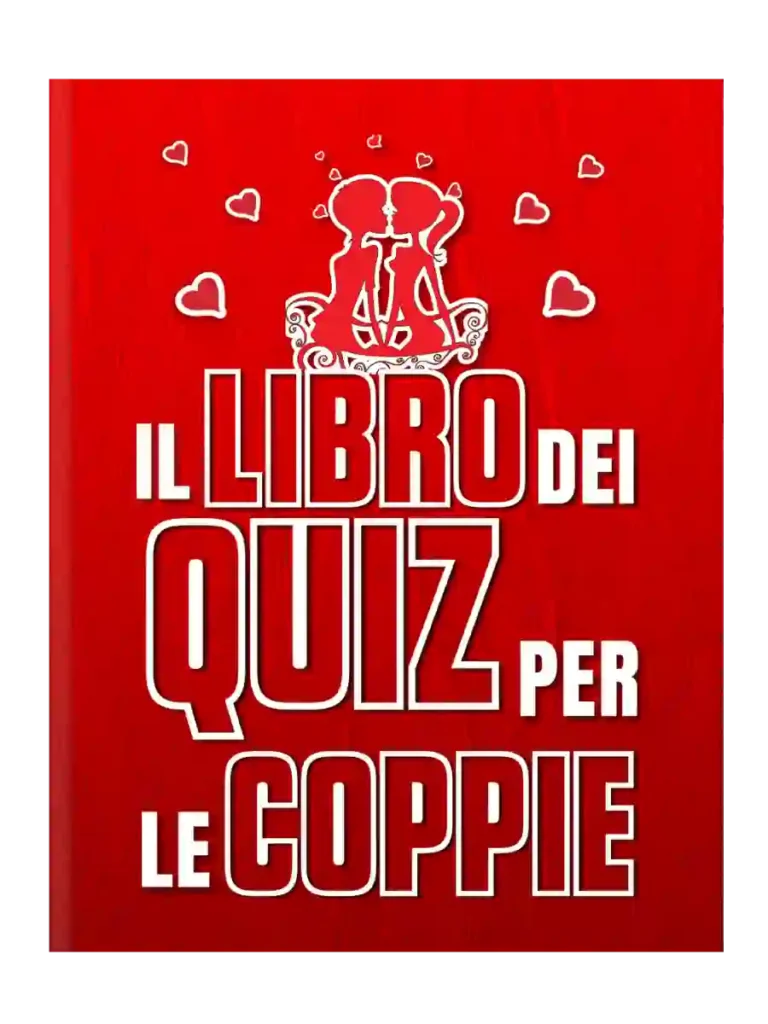 cover il libro dei quiz per le coppie, san valentino coppie fidanzati lui lei marito moglie giochi coppia