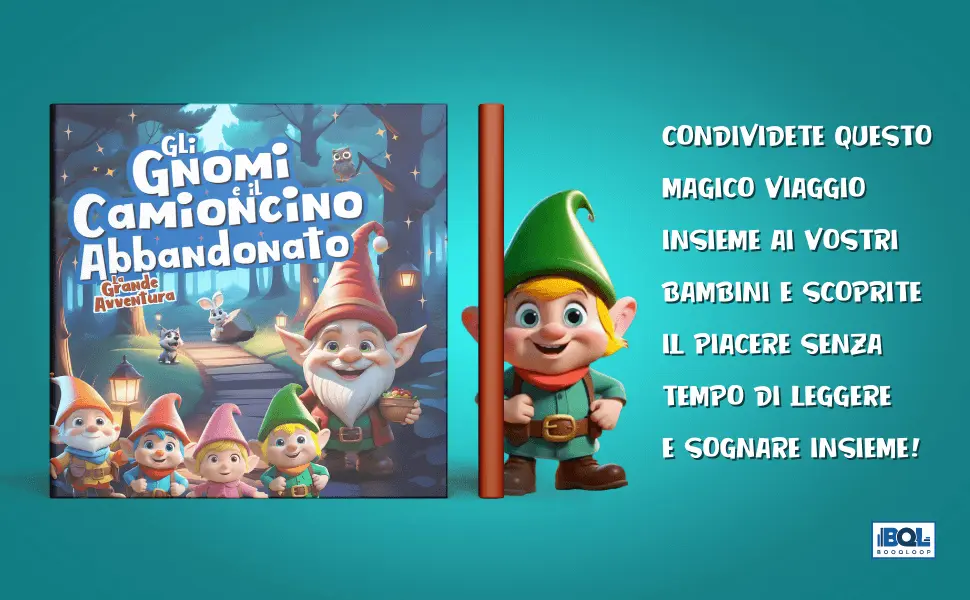 libro per bambini, storia d'avventura, amicizia, gnomi, libro illustrato