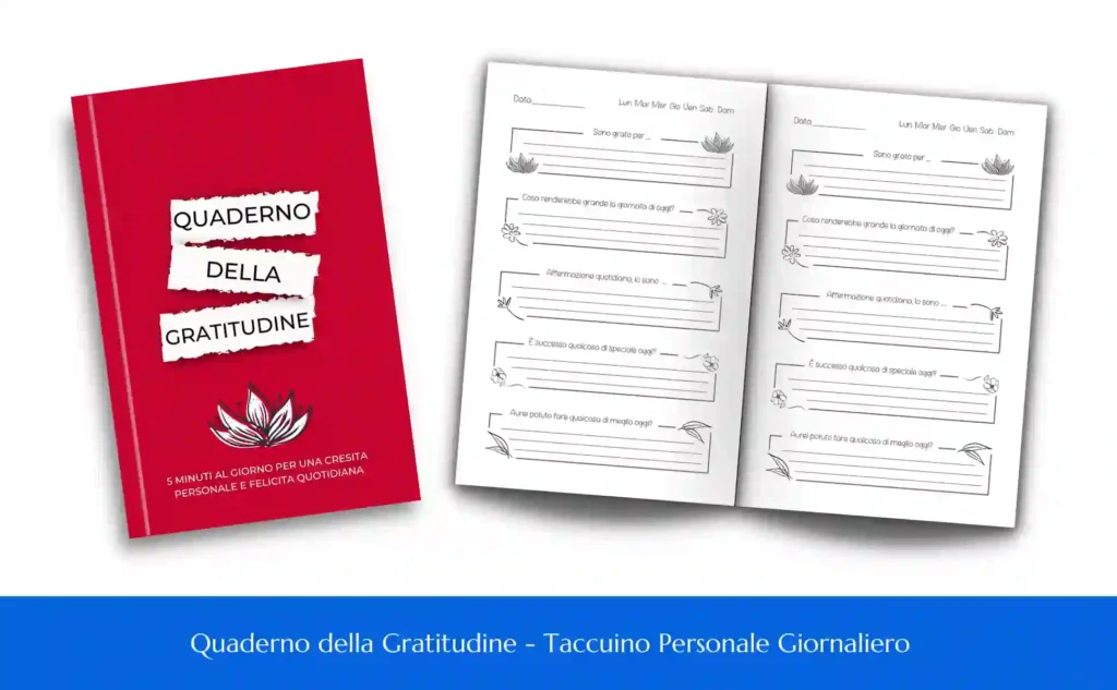 Quaderno della Gratitudine_ - Taccuino Personale Giornaliero