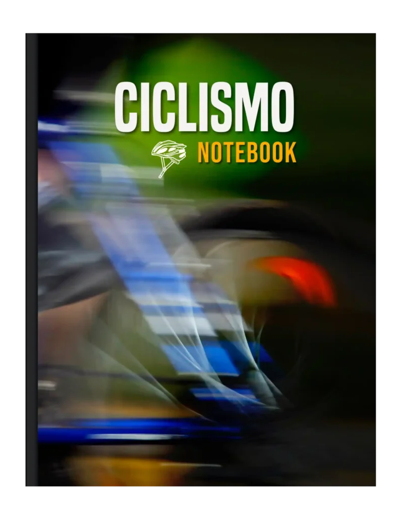 cover Ciclismo notebook quaderno a righe appunti