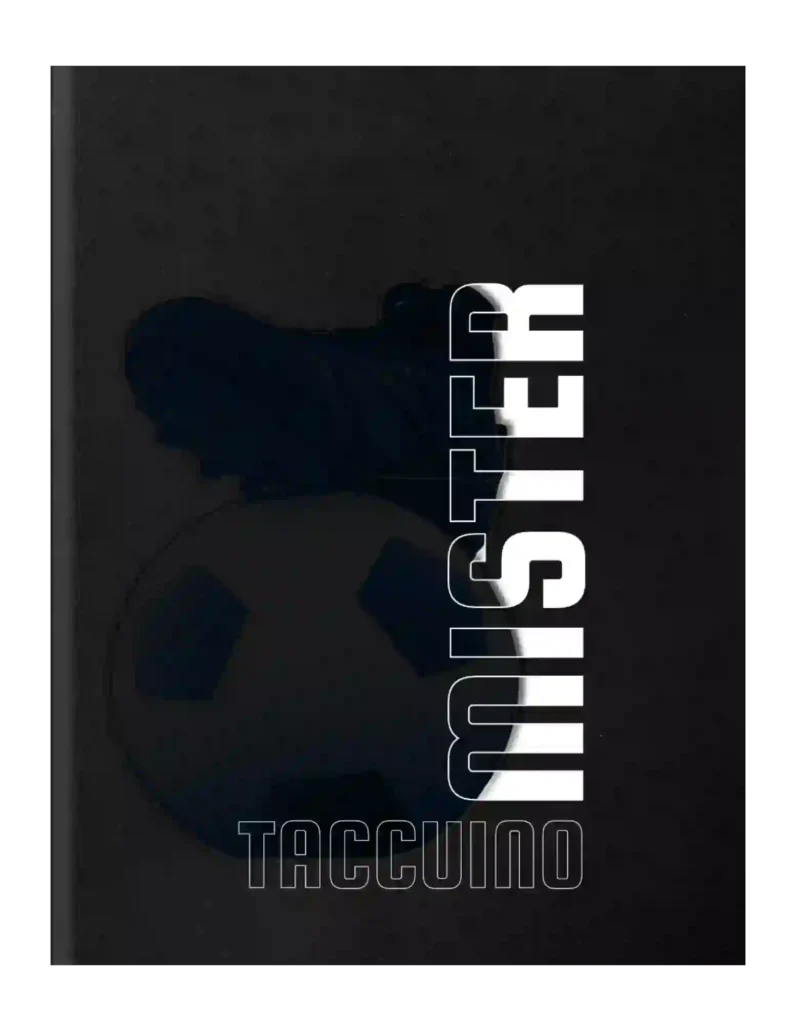 Taccuino Allenatore di Calcio, Planner Calcio, Registro Allenamenti Calcio, Statistiche Calcio, Organizer Calcio, Regalo Calcio, Mister, Allenatore, Manager, Calcio, Sport, Squadra, Partita, Allenamento, Tattiche, Strategie