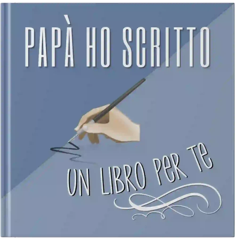 Cover libro sul papa', regalo per papa nonno genitore ricordi amore taccuino quaderno diario agenda