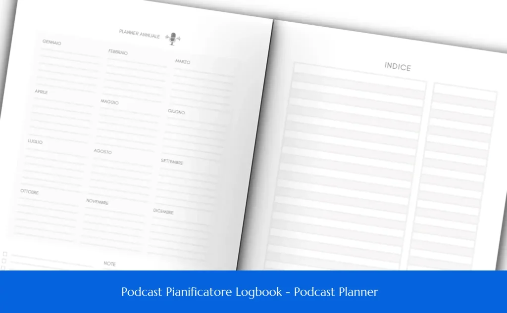 Podcast Pianificatore Logbook - Podcast Planner (2)