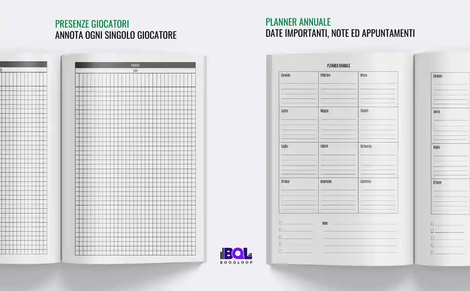 Taccuino Allenatore di Calcio, Planner Calcio, Registro Allenamenti Calcio, Statistiche Calcio, Organizer Calcio, Regalo Calcio, Mister, Allenatore, Manager, Calcio, Sport, Squadra, Partita, Allenamento, Tattiche, Strategie